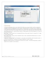 Предварительный просмотр 5 страницы Minco Heaterstat CT398 Technical User Manual