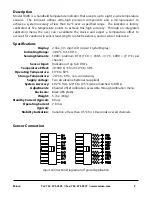 Preview for 2 page of Minco TI408 Operating Instructions Manual