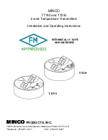 Предварительный просмотр 1 страницы Minco TT190 Installation And Operating Instructions Manual