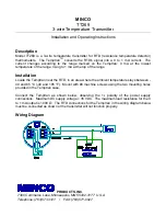 Minco TT269 Installation And Operating Instructions предпросмотр