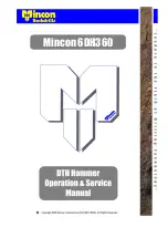 Предварительный просмотр 1 страницы Mincon Rockdrills 6DH360 Operation & Service Manual