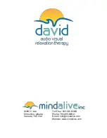 Предварительный просмотр 16 страницы mind alive David Smart Operator'S Manual