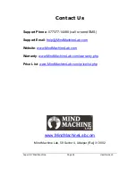 Preview for 24 page of Mind Machine Super IQ7 User Manual