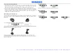 Preview for 2 page of Mindeo CS2190 Quick Manual