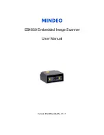 Preview for 1 page of Mindeo ES4650 User Manual