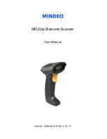 Предварительный просмотр 1 страницы Mindeo MD22xx User Manual