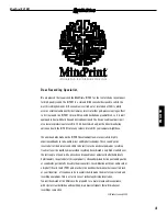 Предварительный просмотр 2 страницы MINDPRINT DI-PORT Manual