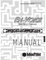 MINDPRINT En-Voice Manual предпросмотр