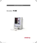 Preview for 1 page of Mindray accutorr plus Operating Instructions Manual