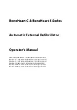 Preview for 1 page of Mindray BeneHeart C  Series Operator'S Manual