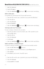 Preview for 16 page of Mindray BeneVision N12 Quick Reference Manual