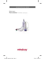 Mindray Panorama TELEPACK-608 SpO2 Quick Reference Manual preview