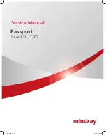 Mindray Passport 5-Lead Service Manual preview