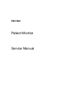 Preview for 1 page of Mindray PM-7000 Service Manual