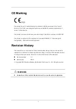 Preview for 3 page of Mindray WATO EX-65 Operator'S Manual