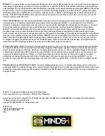 Preview for 4 page of MINDS-I UAV Mini Manual