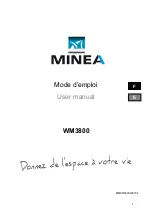 Minea WM3800 User Manual preview