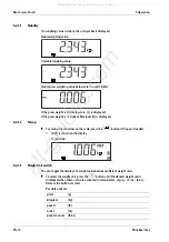 Preview for 16 page of Minebea Intec Bench scale Puro 150 Operating Instructions Manual