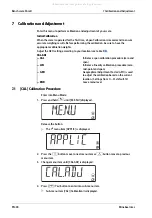 Preview for 40 page of Minebea Intec Bench scale Puro 150 Operating Instructions Manual