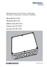 Minebea Intec IE11357 Operating Instructions Manual preview