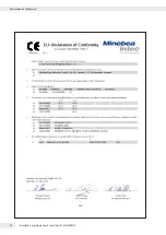 Preview for 20 page of Minebea Intec IS16EDE-H Installation And Operating Instructions Manual