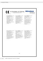 Preview for 24 page of Minebea Intec IS16EDE-H Installation And Operating Instructions Manual