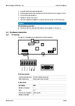 Предварительный просмотр 20 страницы Minebea Intec PR 5110 Instrument Manual