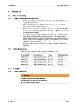 Preview for 15 page of Minebea Intec PR 6144 Series Installation Manual