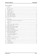 Preview for 5 page of Minebea Intec PR1625/60 Instrument Manual