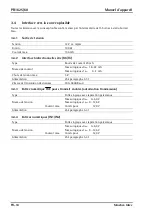 Preview for 72 page of Minebea Intec PR1625/60 Instrument Manual