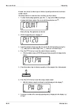 Предварительный просмотр 21 страницы Minebea Intec Puro EF-4P Operating Instructions Manual