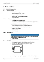 Preview for 9 page of Minebea Intec Puro EF-LLP1500-3d Operating Instructions Manual