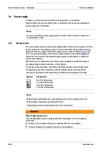 Preview for 10 page of Minebea Intec Puro EF-P1 Operating Instructions Manual