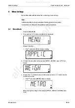 Preview for 41 page of Minebea Intec Puro EF-P1 Operating Instructions Manual