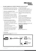 Preview for 12 page of Minebea Intec Puro Scanner MD2000 Safety Instructions