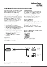 Preview for 14 page of Minebea Intec Puro Scanner MD2000 Safety Instructions