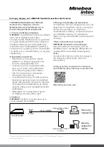 Preview for 18 page of Minebea Intec Puro Scanner MD2000 Safety Instructions