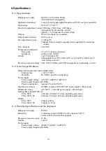 Предварительный просмотр 43 страницы Minebea CSA-507C Instruction Manual