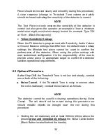 Preview for 35 page of Minelab F3 Mine Detector Operation Manual