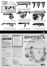 Minelab GO-FIND Series Instruction Sheet preview