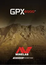 Minelab GPX 6000 Quick Start Manual preview