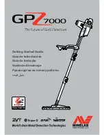 Minelab GPZ700 Getting Started Manual preview