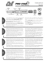 Preview for 1 page of Minelab PRO-FIND 25 Instruction Manual