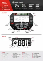 Предварительный просмотр 2 страницы Minelab VANQUISH 440 Getting Started