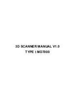 Mingda MD7000 Manual preview