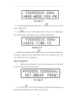 Предварительный просмотр 14 страницы Minghe Instruments MHS-5200A Series Operating Manual