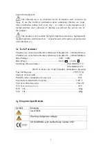 Preview for 4 page of MingTai SUN12-III Operation Manual