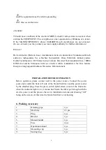 Preview for 7 page of MingTai SUN12 Operation Manual