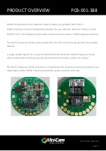 Предварительный просмотр 3 страницы Mini?Cam PCB-001-388 Technical Support Document