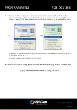 Предварительный просмотр 7 страницы Mini?Cam PCB-001-388 Technical Support Document